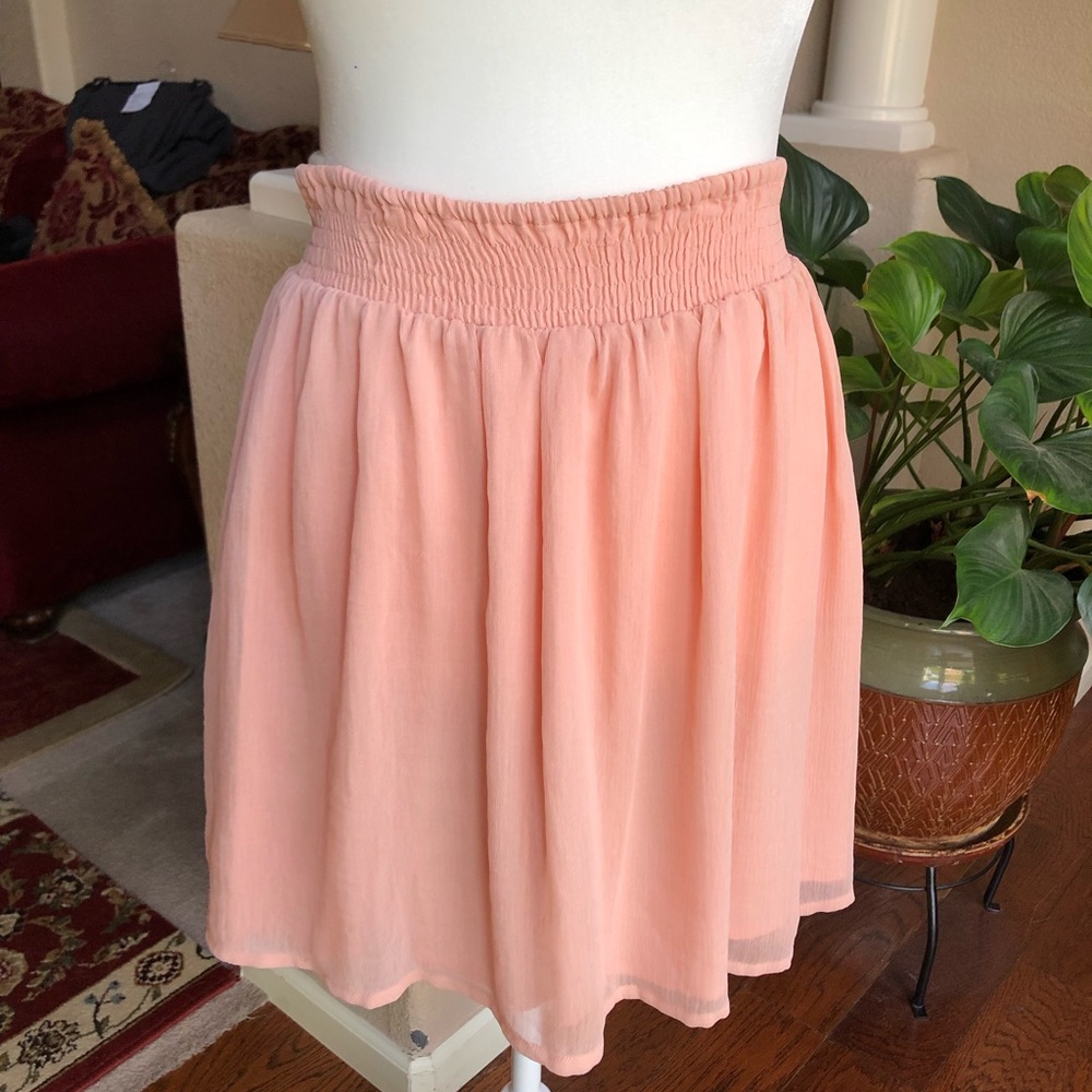 Pink Mini Skirt